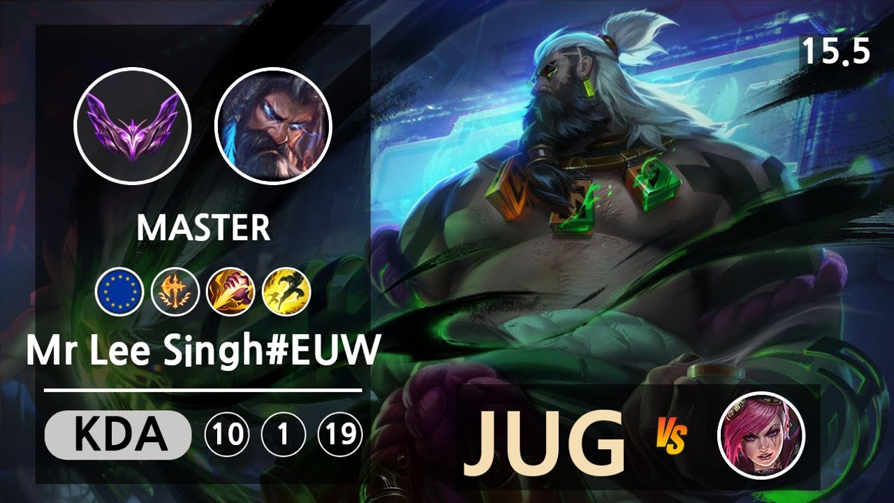 롤 EUW 마스터 정글 우디르 