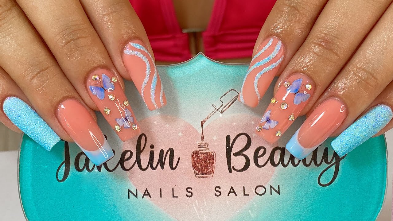 COMO APLICAR ESMALTE SOBRE LAS UÑAS PRESS ON 🤩💅