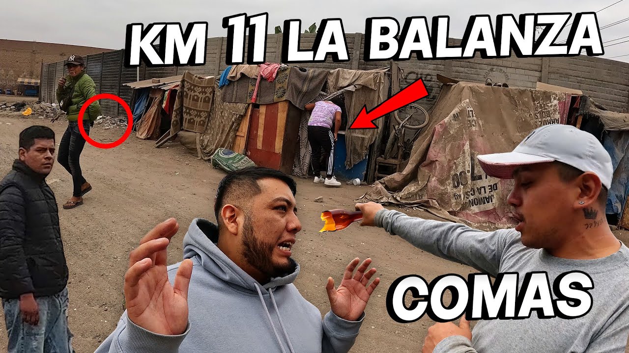 Ingresé al Peligroso Barrio La Balanza en el KM 11 de COMAS ( Zona Roja )