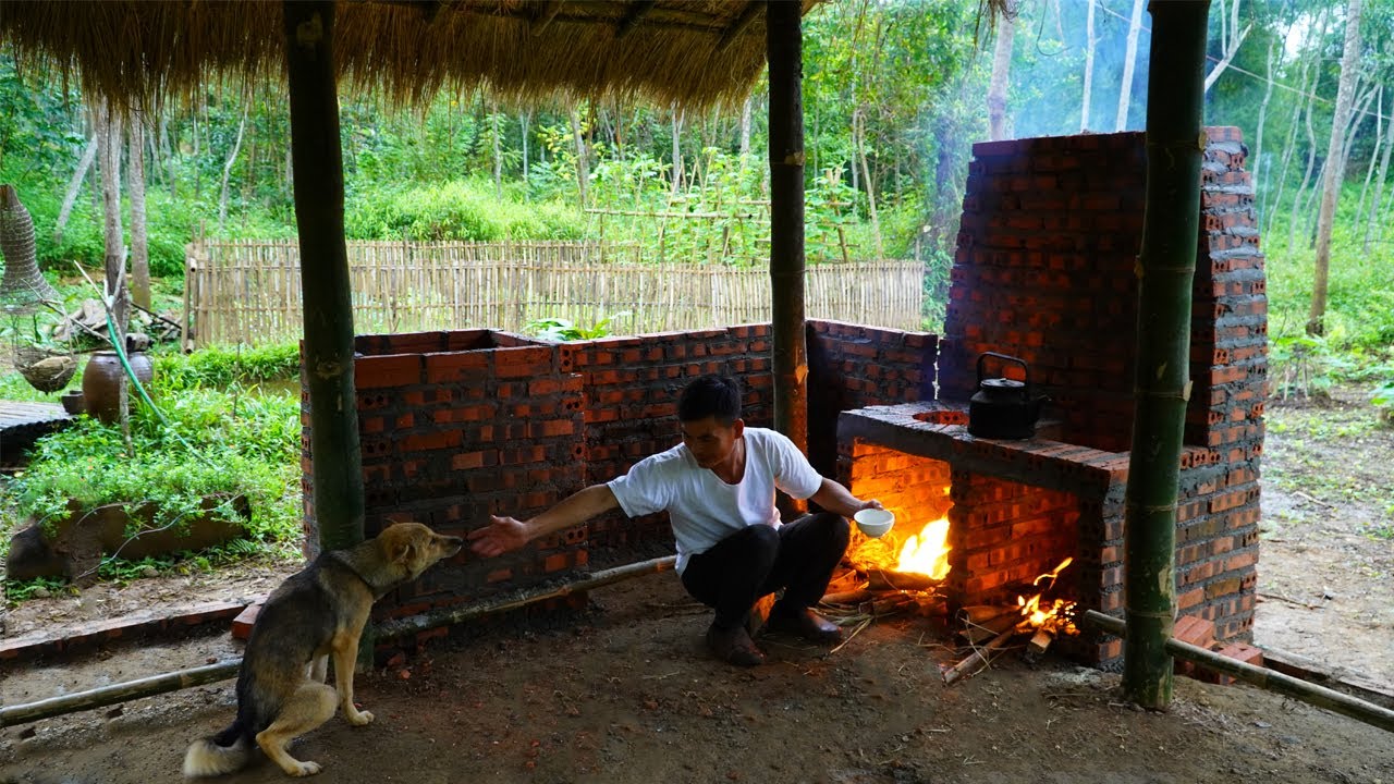 Build new oven and kitchen. CEO Leaves City for Forest