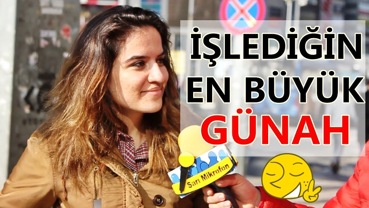 İŞLEDİĞİNİZ EN B&Uuml;Y&Uuml;K G&Uuml;NAH - SARI MİKROFON