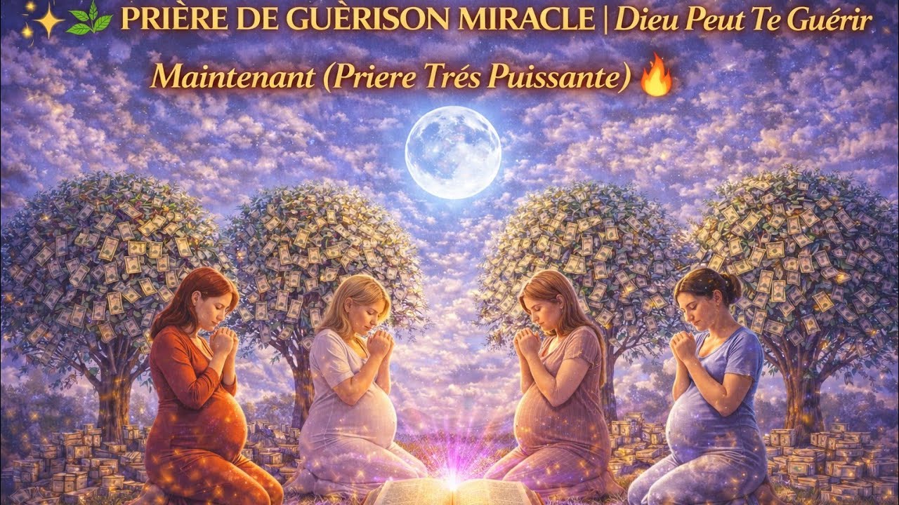 ✝️ ÉCOUTE CETTE PRIÈRE ET REÇOIS TA GUÉRISON | Prière Miraculeuse pour la Gloire de Dieu 🙏