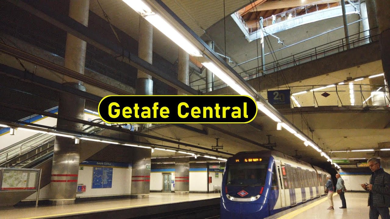 Metro Station Getafe Central - Madrid 🇪🇸 - Walkthrough 🚶