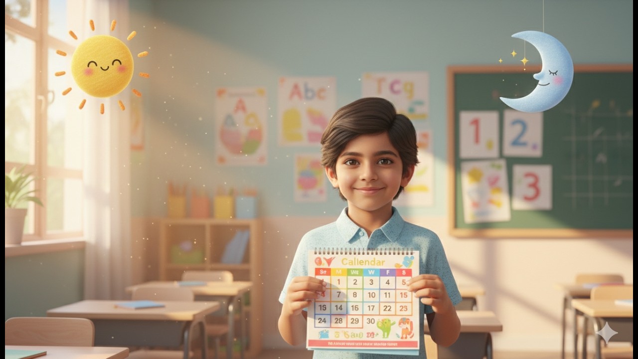 Hindu Calendar Series for kids #sanatandharma #kidslearning #curiouskids #animation #indianculture