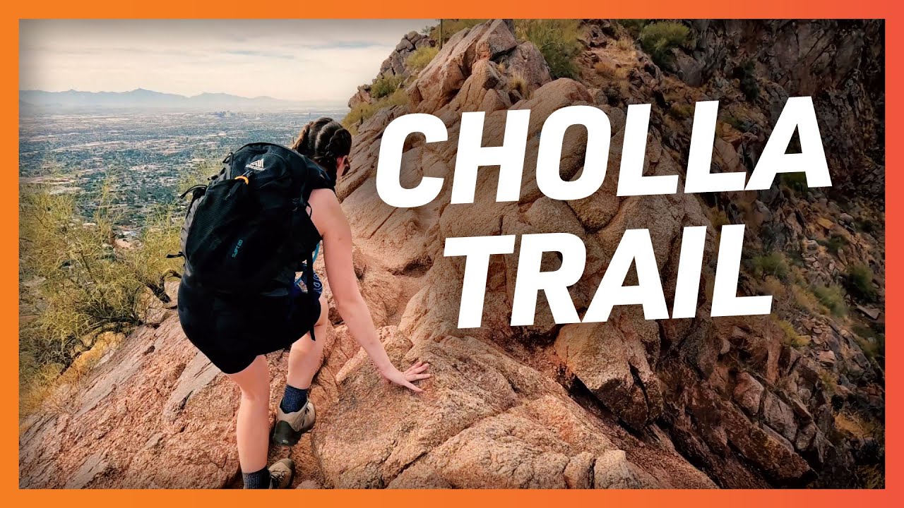 Hiking Camelback Mountain - Cholla Trail