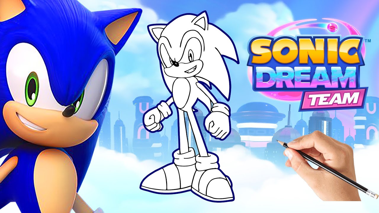 Ultimate Sonic Dream Team Drawing Tutorial | Step-by-Step Guide and Coloring Tips