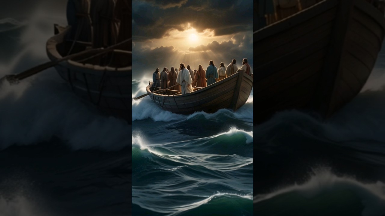 Jes&uacute;s calma las tormentas de tu vida 🤯😱#historia #Dios #religi&oacute;n #biblia #jesus #curiosidades