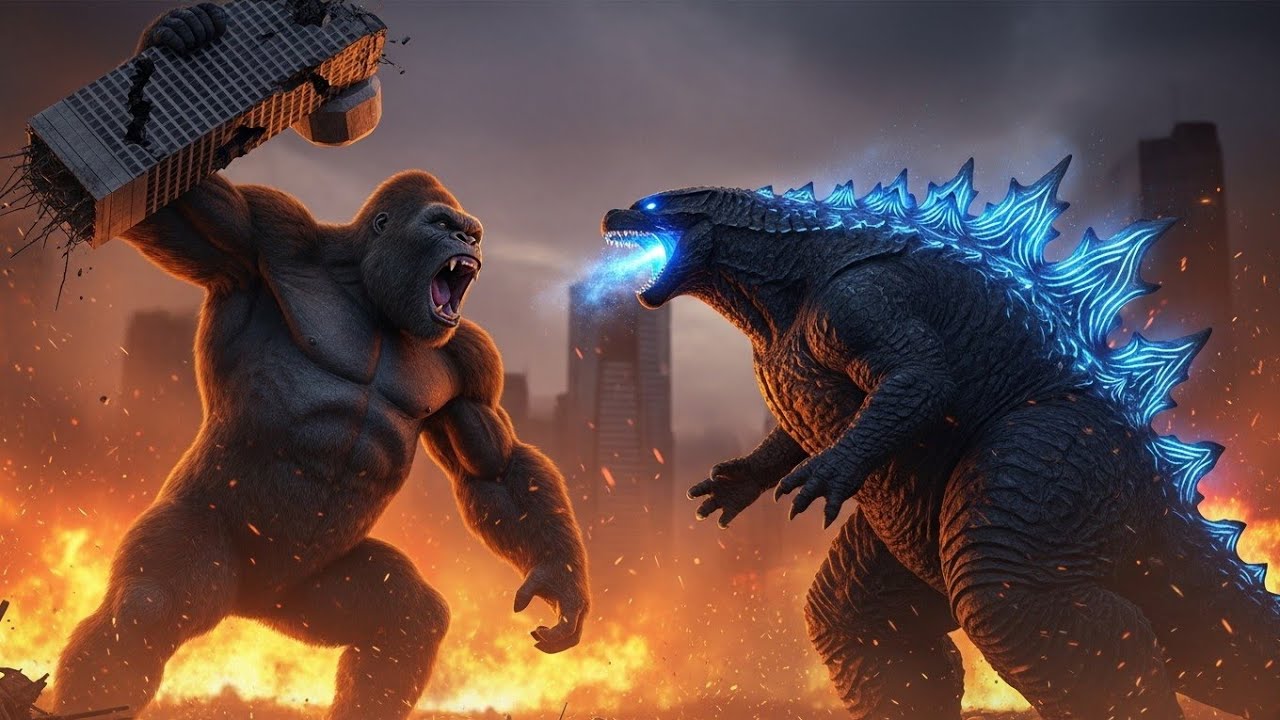 GODZILLA’S LAST STAND AGAINST KING KONG