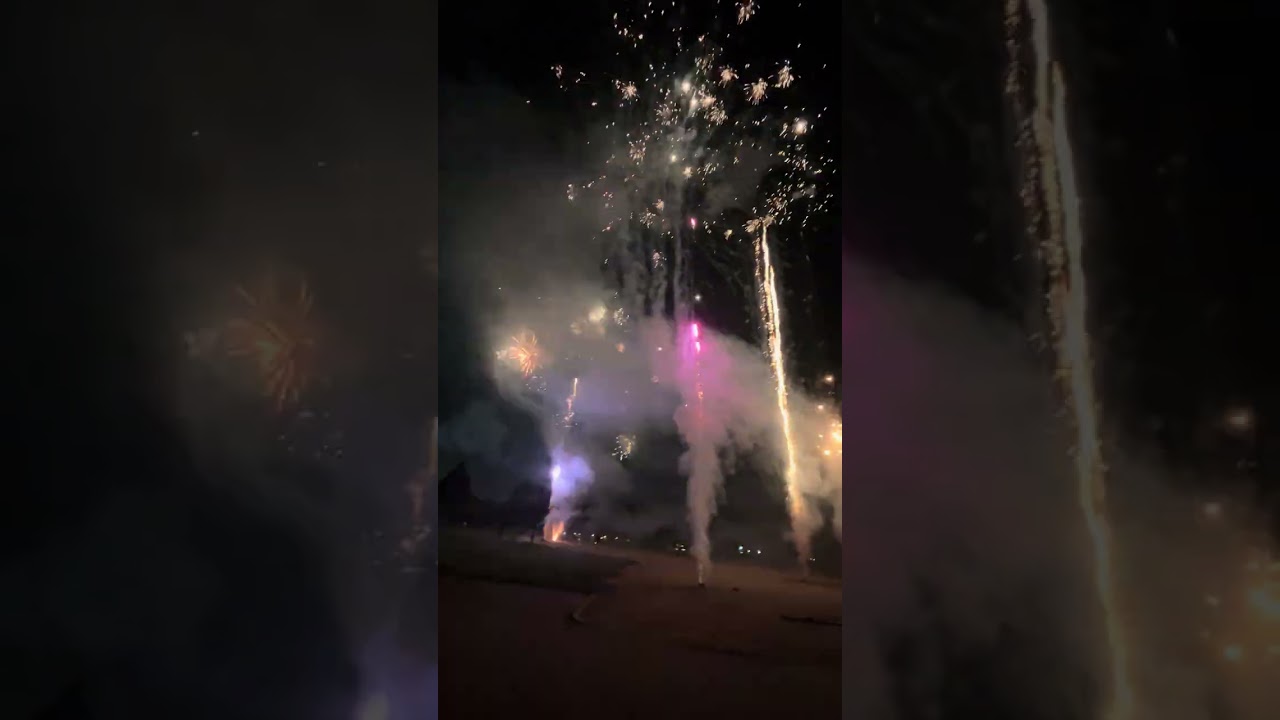 Christmas 2025 burn sesh #fireworks #pyro #fypシ 