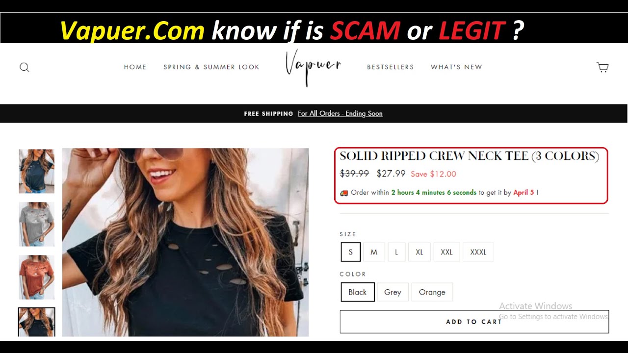 Vapuer ! Vapuer.Com know if is SCAM or LEGIT ? vapor Clothing ! vapor boutique