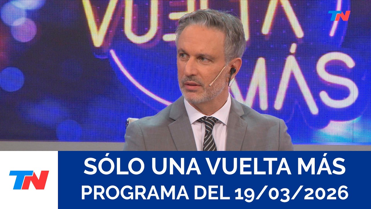 SÓLO UNA VUELTA MÁS I (Programa completo del 19/03/2026)