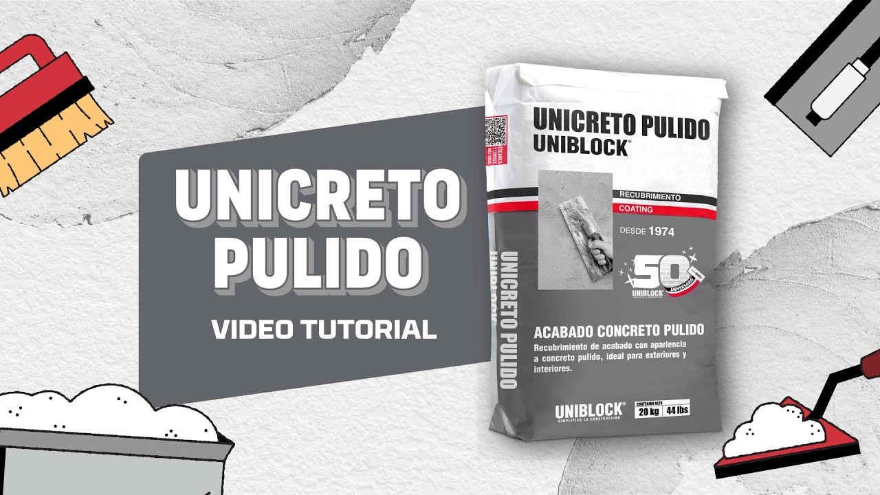 👉🏼Acabado moderno: aplica UNICRETO PULIDO como&nbsp;un&nbsp;crack😎