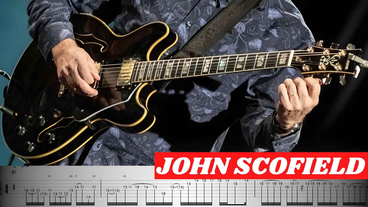 Jazz Lines So HIP They Bend TIME!!! JOHN SCOFIELD