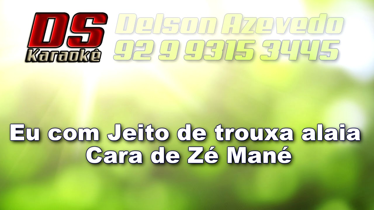 PARE DE AGIR ASSIM - RAÇA NEGRA - KARAOKÊ