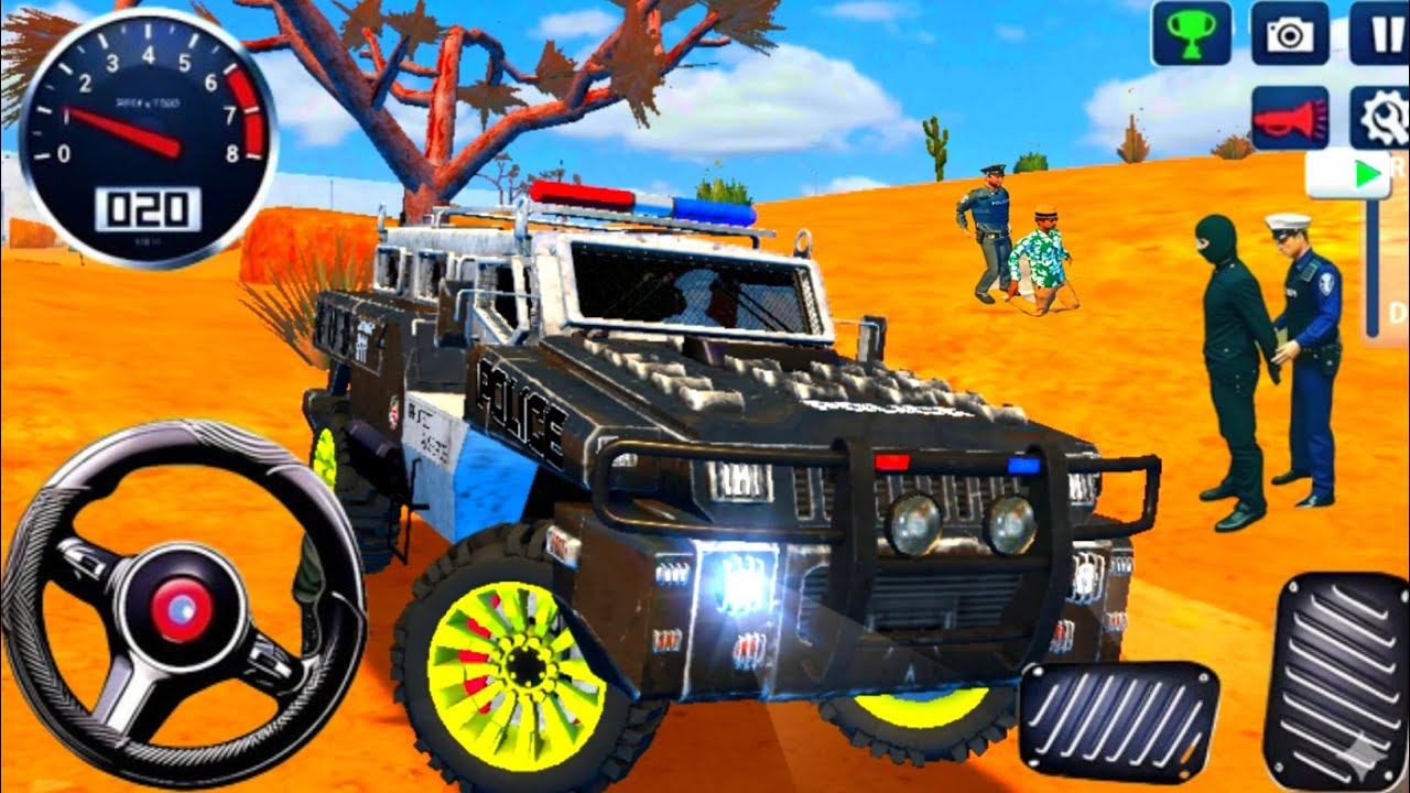 محاكي ألقياده سيارات شرطة العاب شرطة العاب سيارات Android Gameplay #العاب_سيارات #210 ♥️