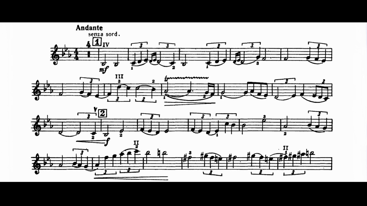 Karen Khachaturian (Կարեն Խաչատրյան) - Violin Sonata in G Minor, Op. 1, Movements 2 & 3