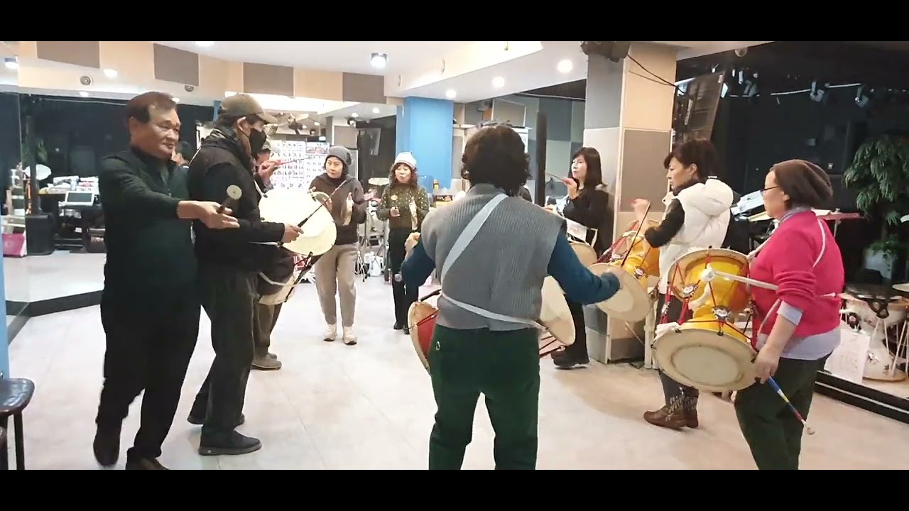 @왕초보들@첫날이지만@재밌게연습하는모습@다사랑예술단@