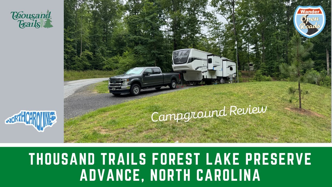 Thousand Trails Forest Lake Preserve Campground Review - Advance, North Carolina