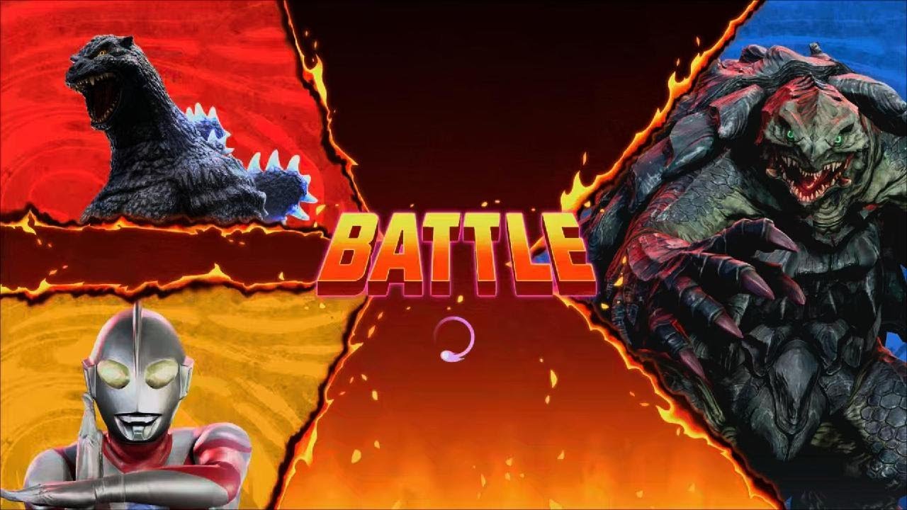 Godzilla vs Gamera vs Ultraman | Gigabash