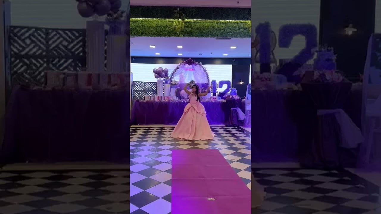 Lara Althea's tambourine dance/her bat Mitzvah presentation