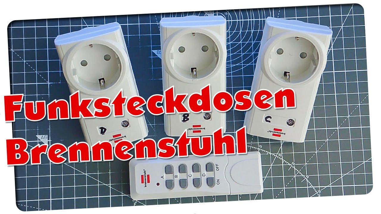 #Brennenstuhl Funksteckdose Set RCS 1000 N Comfort