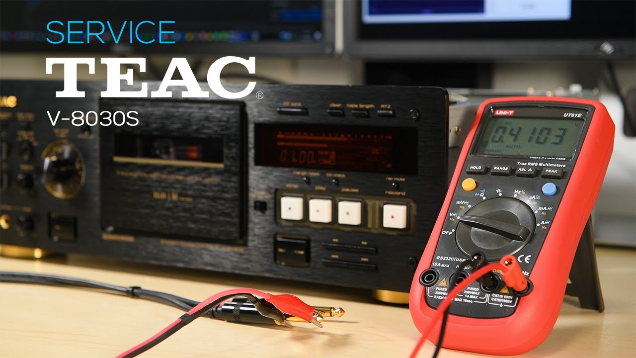 Teac V-8030S Cassette Deck Service 4K | Gonzalo Rodriguez Photography