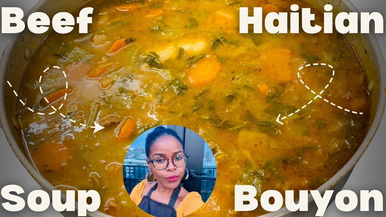 🍲 Beef Tripe Soup (Bouyon) ✨ Dumplings & Veggie Packed Comfort Food! #bouyon #CaribbeanFood