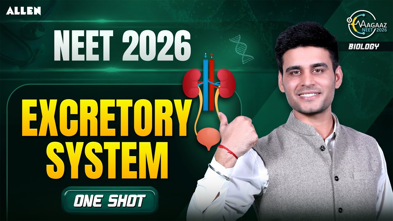 Excretory System One Shot for NEET 2026 | Biology by Munish Dhull Sir