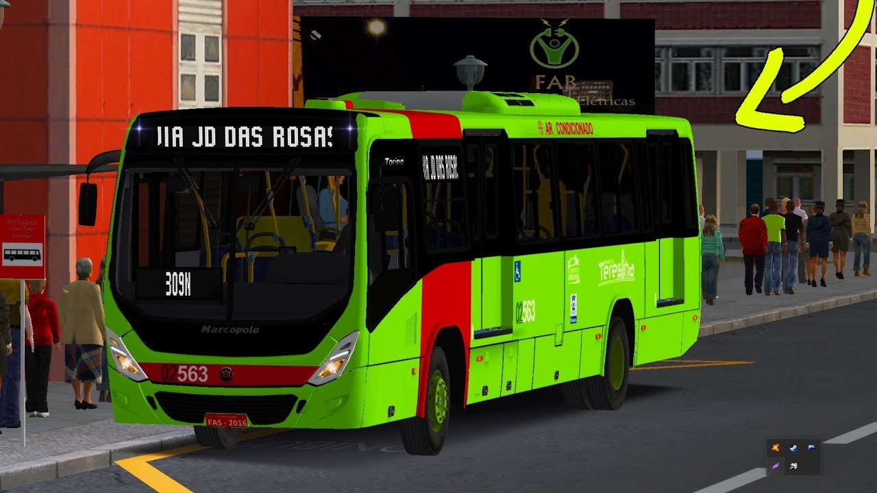 [OMSI 2] CHEGUEI muito ATRASADO, MUITA RECLAMAÇÃO! Torino 2017 OF-1724L Padrão Teresina-PI