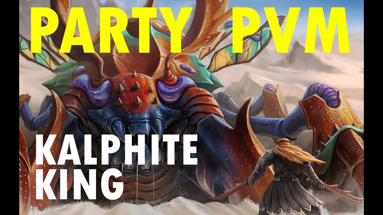 RS3 - PvM w/ Friends | KALPHITE KING