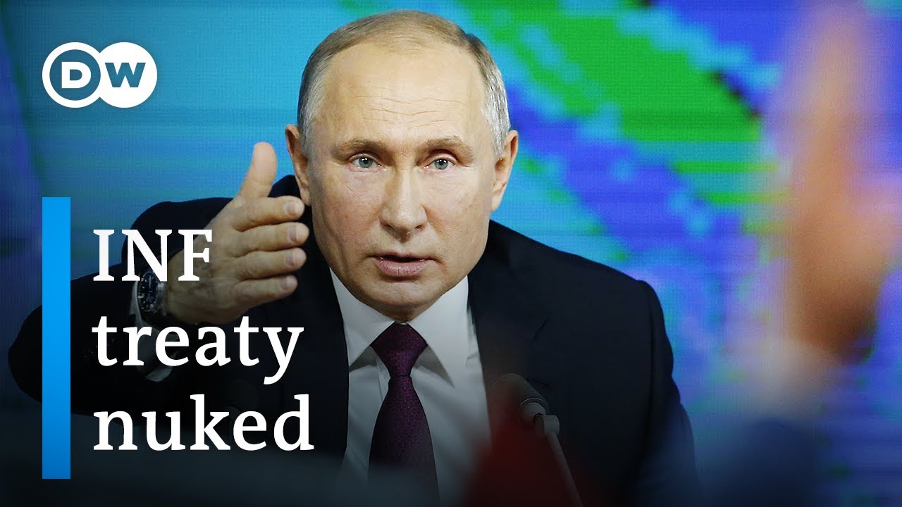 US walks away from INF arms control treaty | DW News