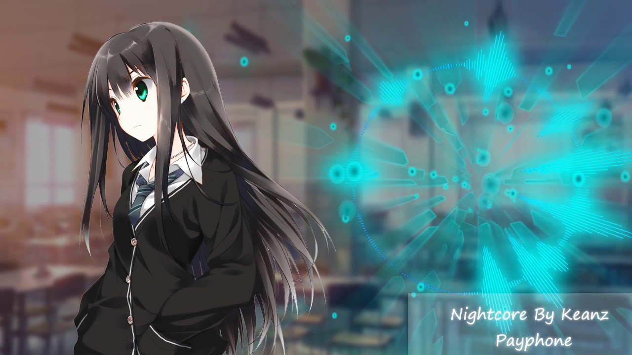 [Nightcore] ☛ Payphone(電話亭) | Female 輕柔女聲版 | 中文字幕CC✓
