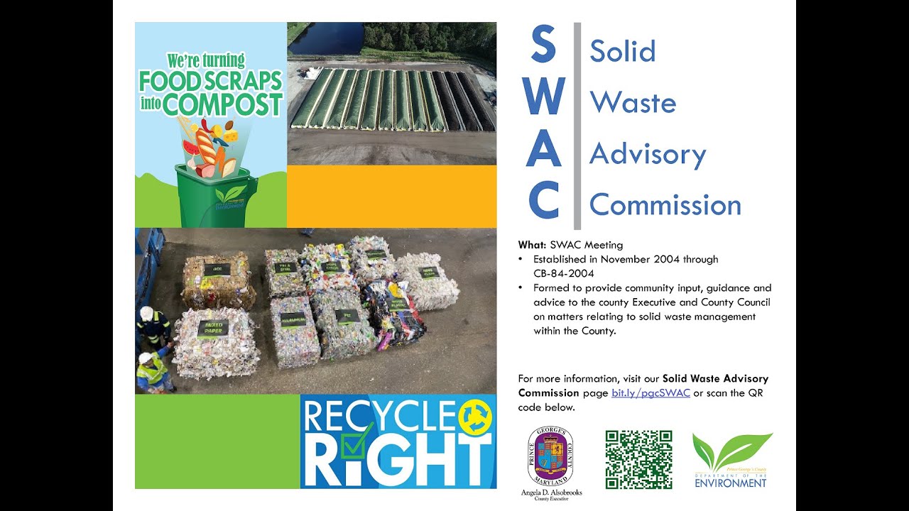 PGC SWAC Meeting on August 23, 2022