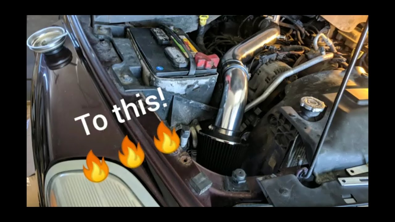 2004 Dodge Durango Cold Air Intake 5.7 V8 HEMI 2004 - 2009 Aspen DIY HP Install Cheap CAI from Ebay