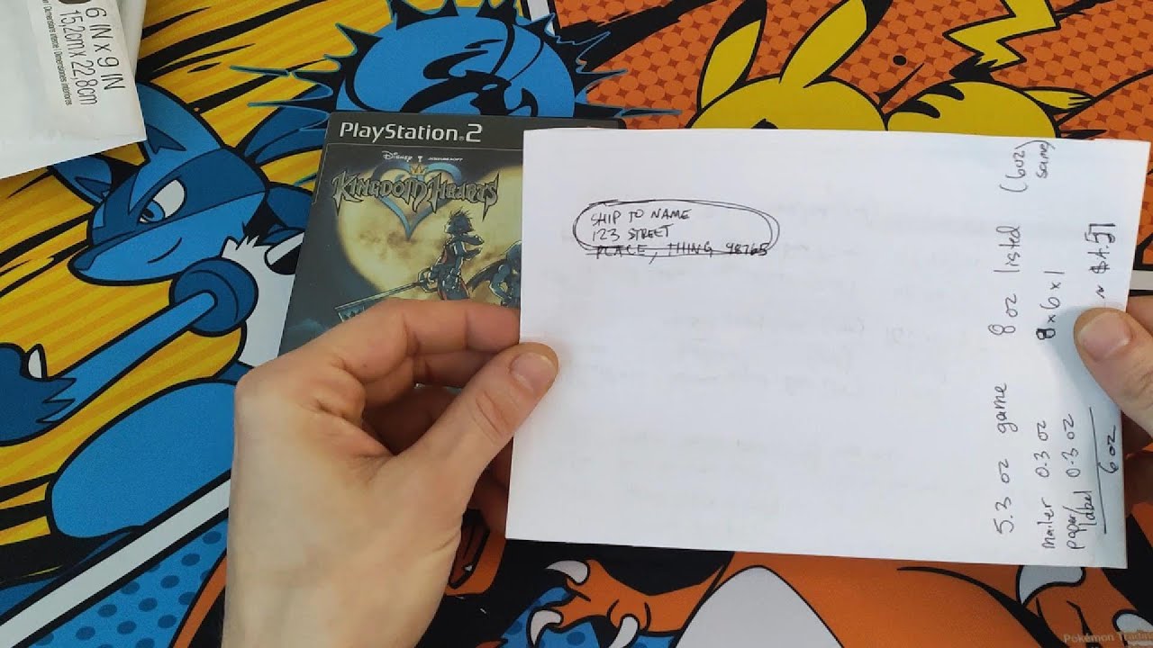 I Sold A Video Game on eBay, How Do I Ship It?