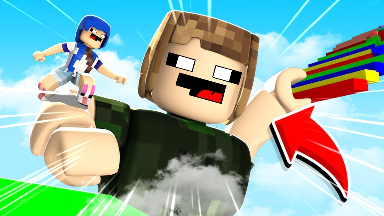 ATRAVESSAMOS O ROBLOX GIGANTE e PEQUENO | ROBLOX OBBY