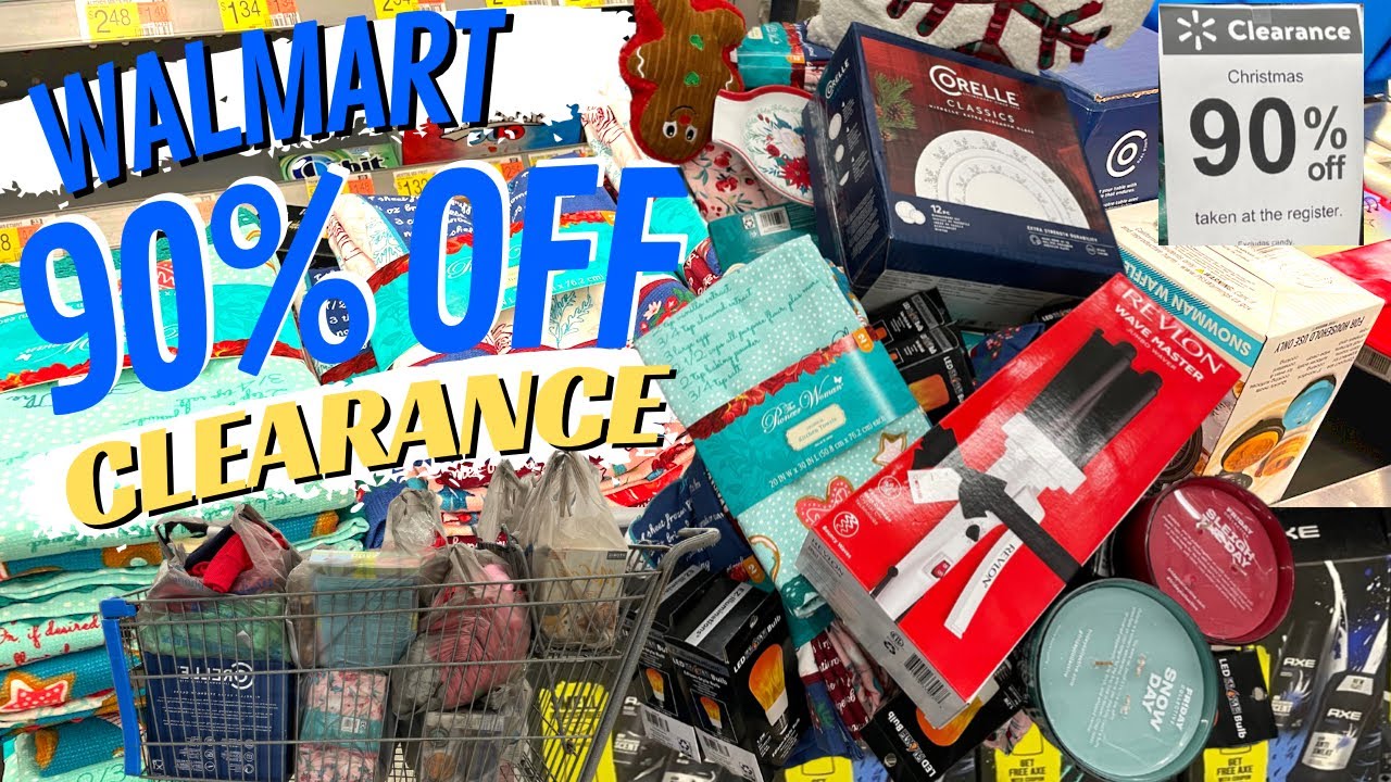 90% OFF WALMART CLEARANCE! STARBUCKS,CLOTHES, GIFT SETS & more!