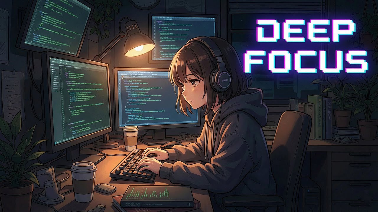 Night CodeFi Mix 🌙 Futuristic Focus Music for Programmers & Creators | Chillstep & Future Garage
