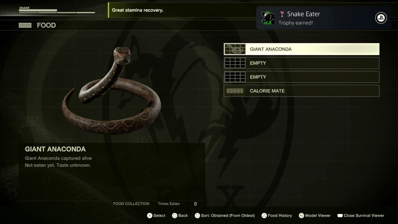 MGS Delta (PS5 Pro): Snake Eater Trophy Guide