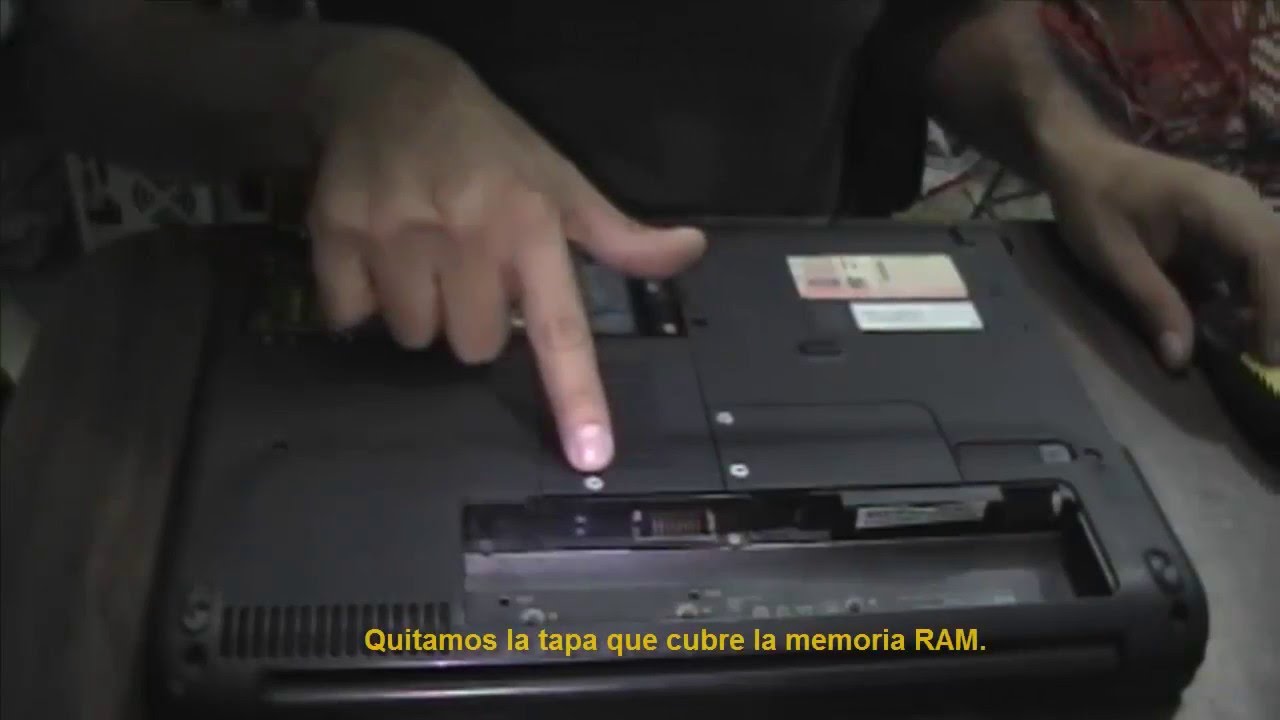 Como desarmar/ desmontar/ abrir portatil Compaq Presario CQ40
