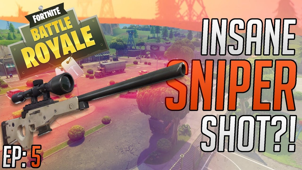 FORTNITE INSANE SNIPER SHOT?!