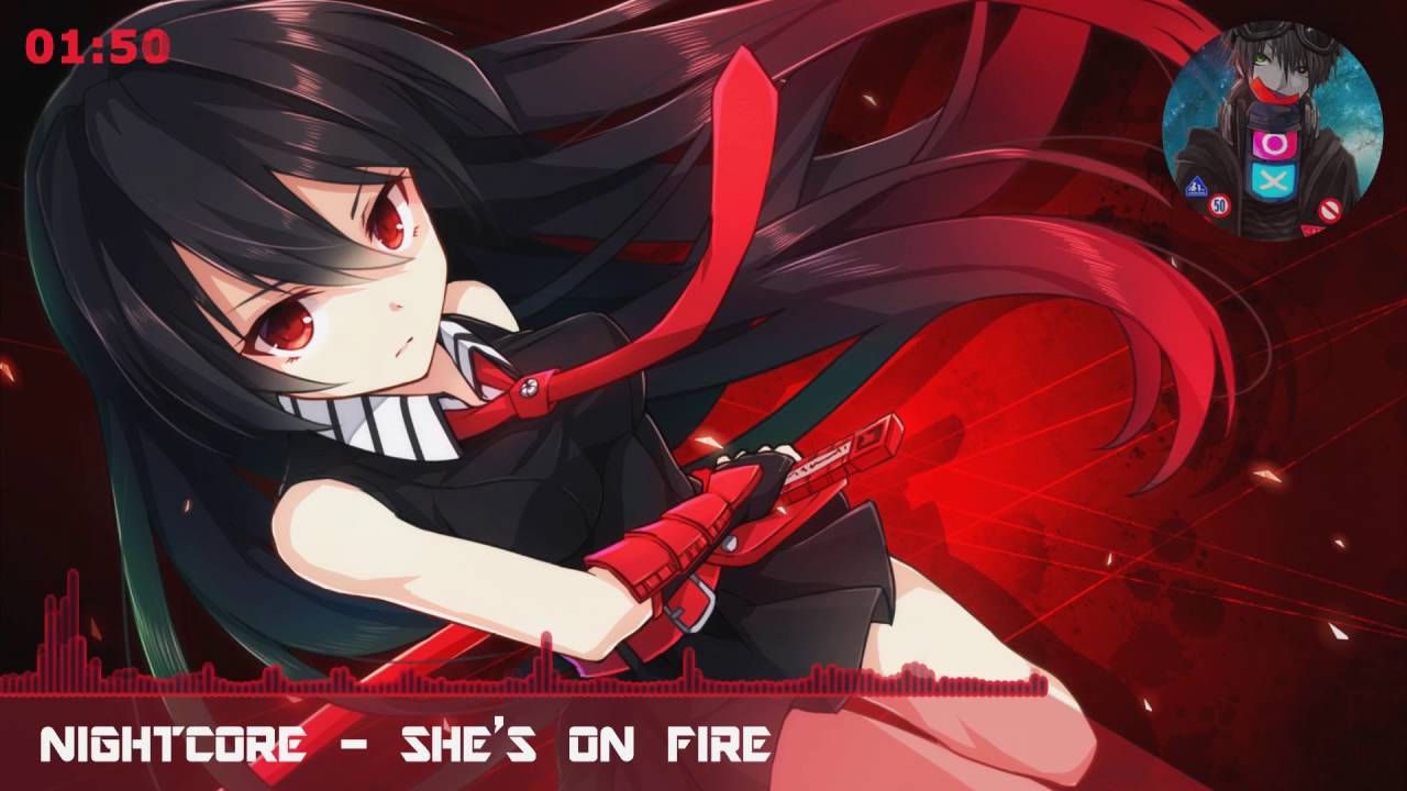 [Nightcore] - She's On Fire