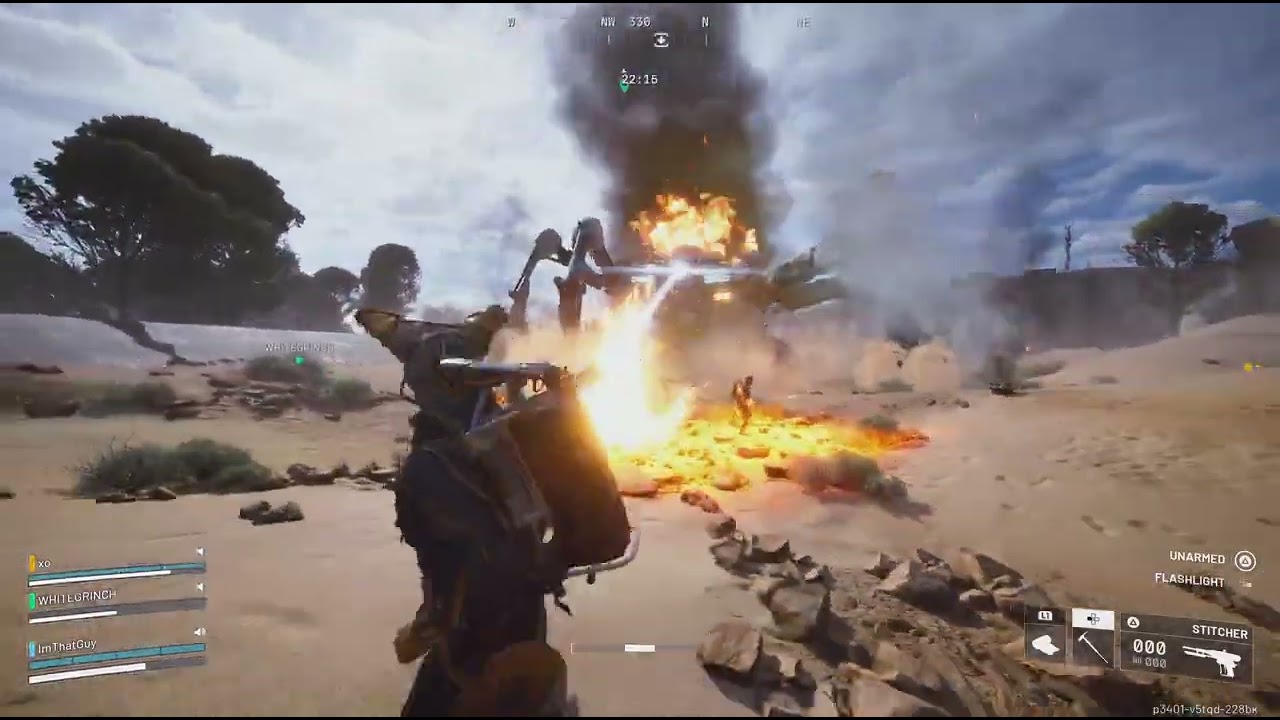 Arc Raiders Destroying The Matriarch 