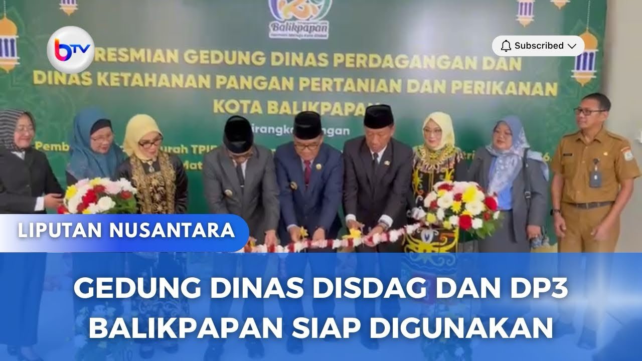 GEDUNG DINAS DISDAG DAN DP3 BALIKPAPAN SIAP DIGUNAKAN