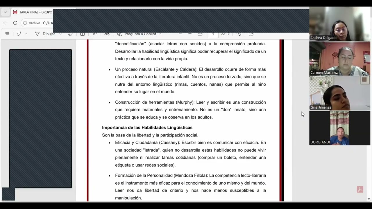 video de Lengua y Literatura  UBE