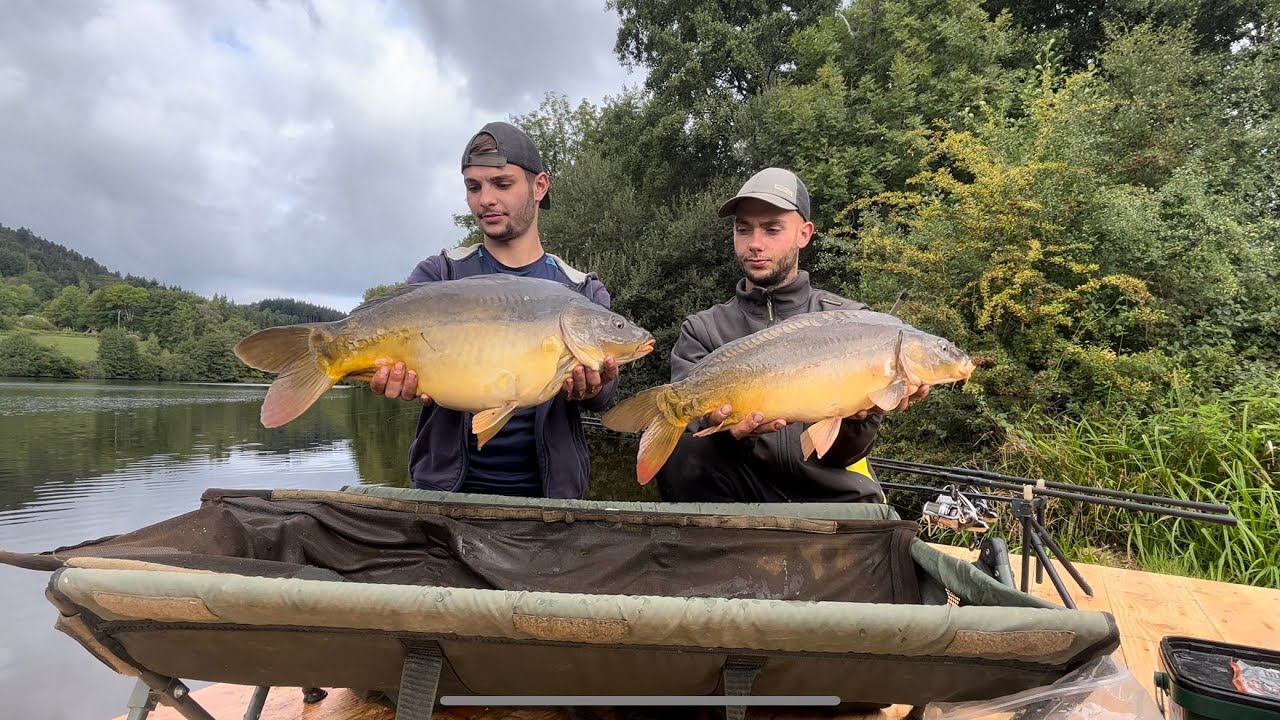 DÉCOUVERTE d'un ETANG très peu PECHER #2 / PÊCHE À LA CARPE