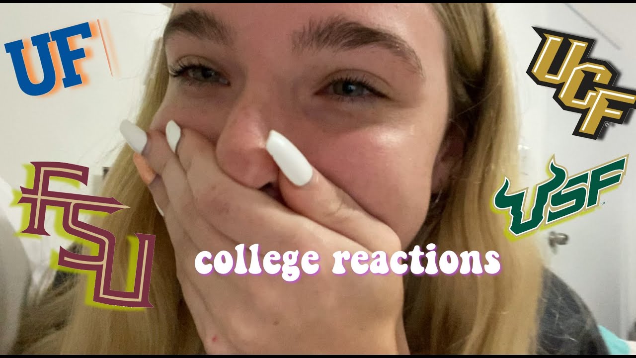 college decision reactions 2022!! (uf, ucf, fsu, usf)