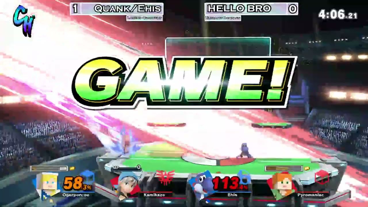 [Counter Hit] Ultimate Doubles LQ - Quank / Ehis vs. hello bro