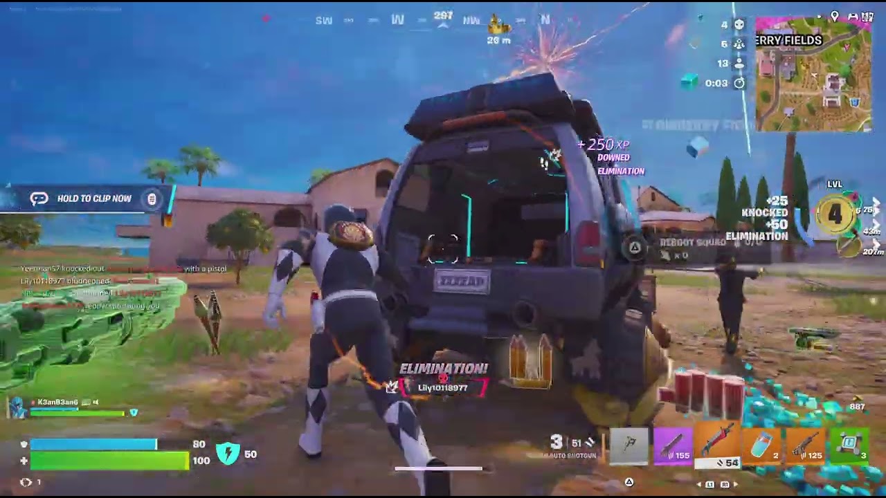 Fortnite Dubs w/ the son. Frustrated to First place !!!