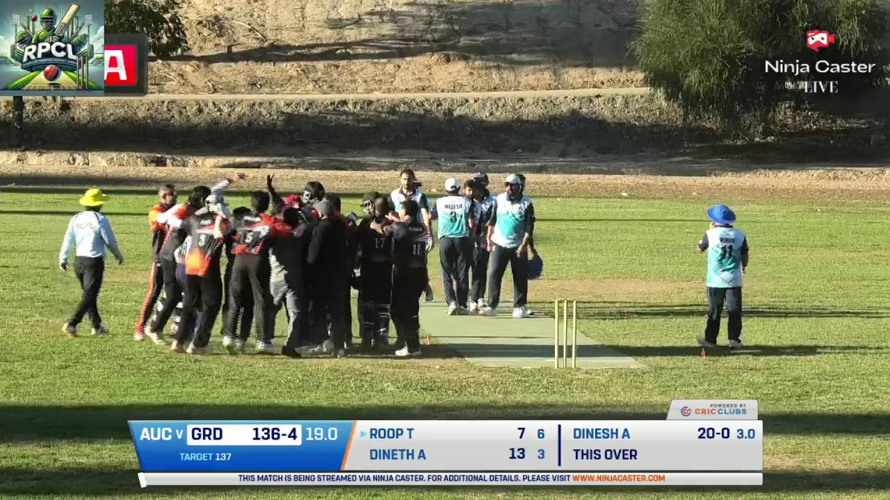 RPCL (Phase 4) 2025 - Ghost Riders Vs Ahir United Cricket